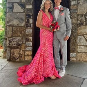 Jovani style 59762 prom dress in pink!!